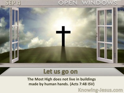 Let us go on